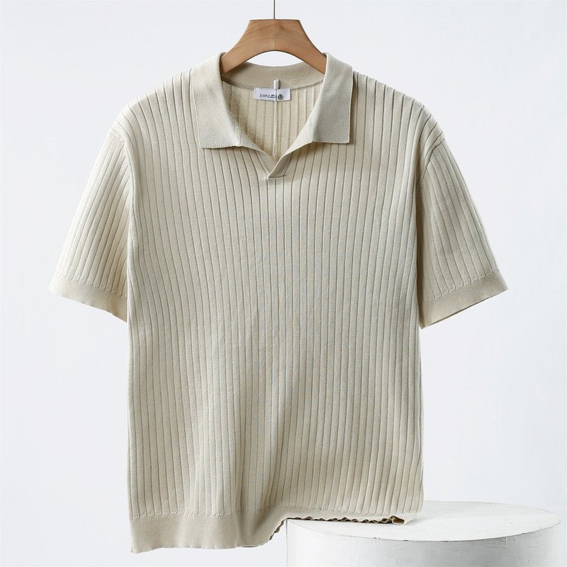 Andreas Strick - Polo mit Kragen - Polos - Aprikose - Müller Mode
