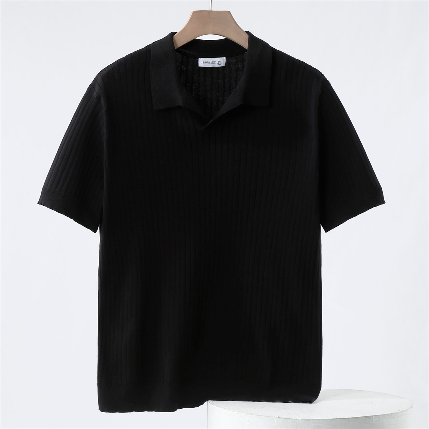 Andreas Strick - Polo mit Kragen - Polos - Schwarz - Müller Mode