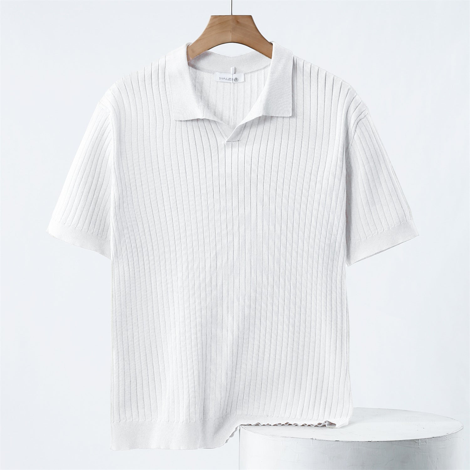 Andreas Strick - Polo mit Kragen - Polos - Weiß - Müller Mode