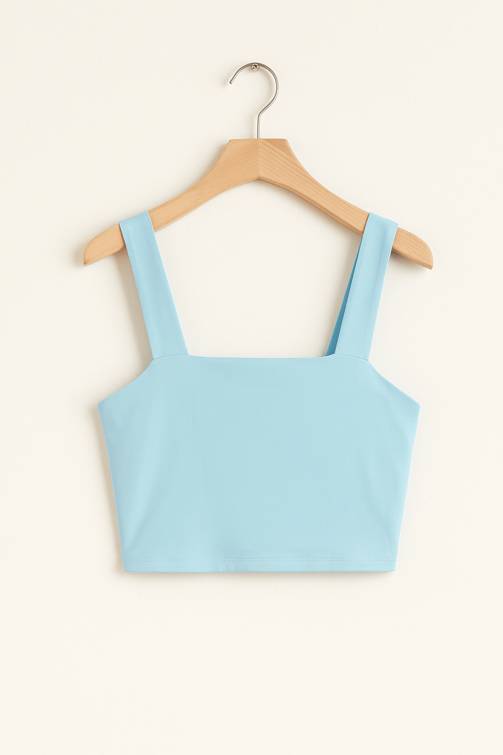 Carla Spaghettiträger Top mit Square Neck